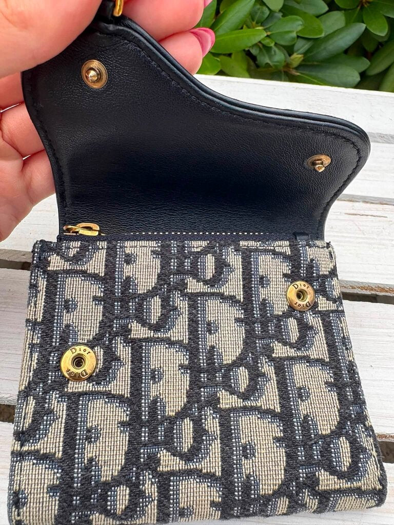 Dior Saddle Lotus Wallet