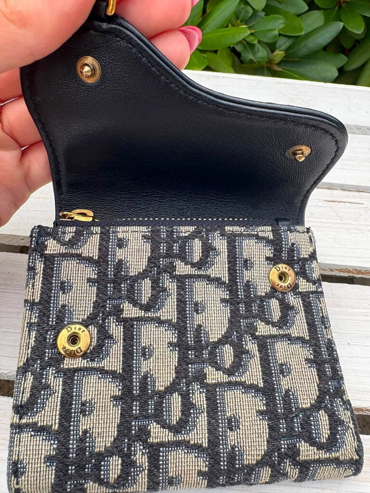 Dior Saddle Lotus Wallet