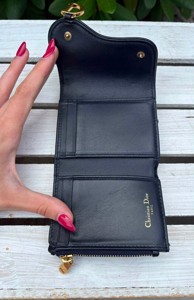 Dior Saddle Lotus Wallet