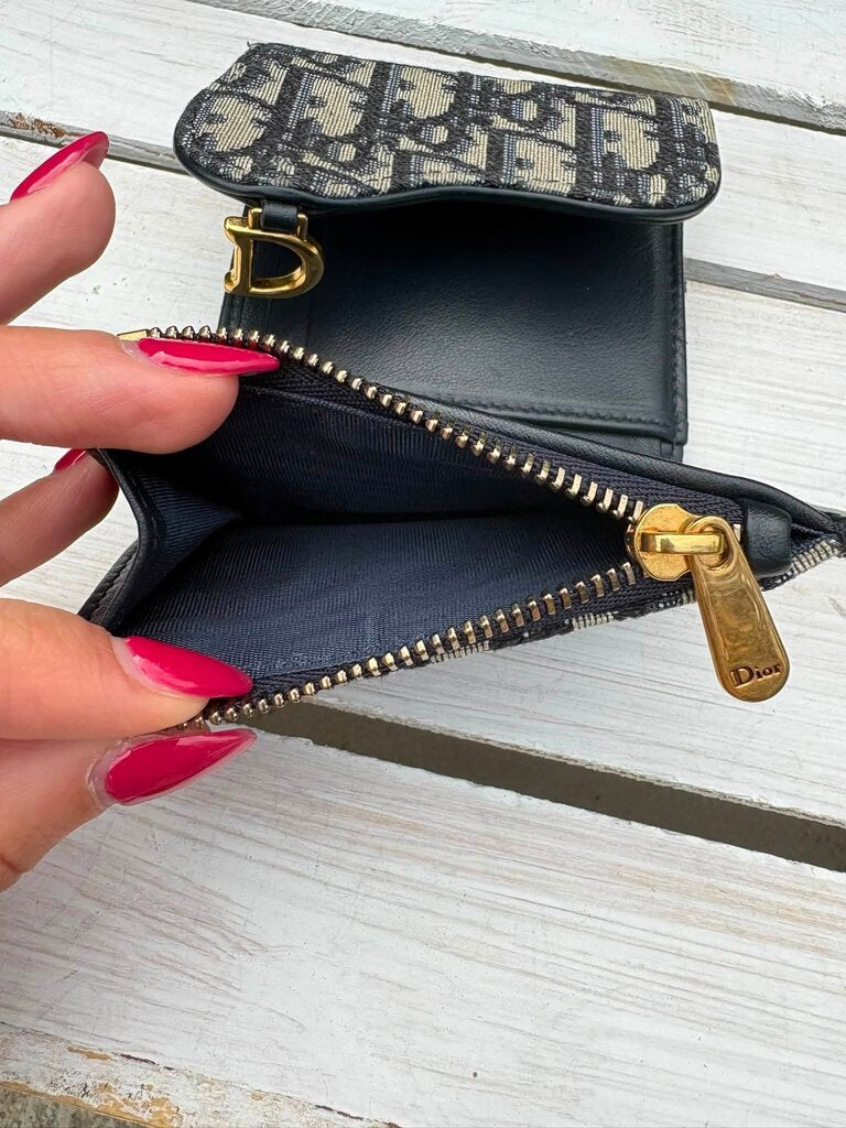Dior Saddle Lotus Wallet