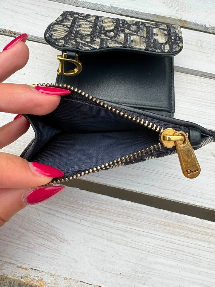 Dior Saddle Lotus Wallet