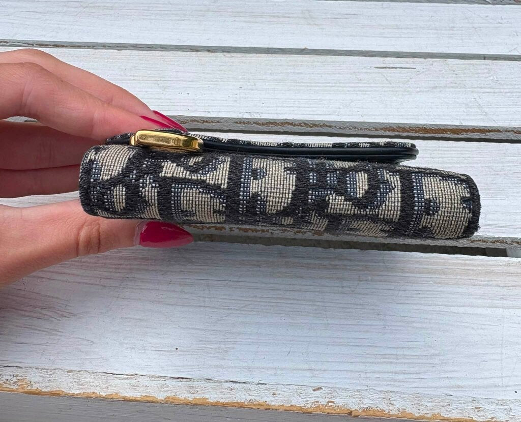 Dior Saddle Lotus Wallet