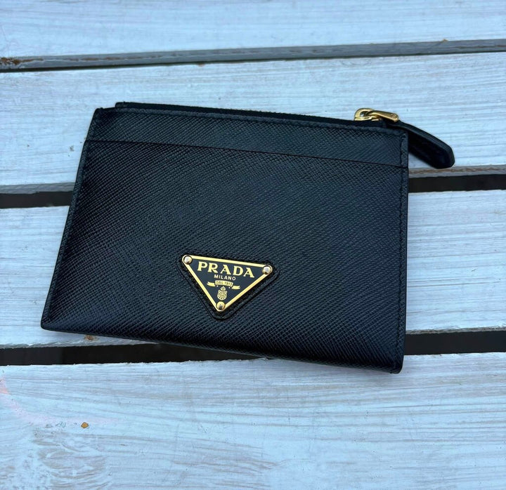 Prada Saffiano Leather Card Holder