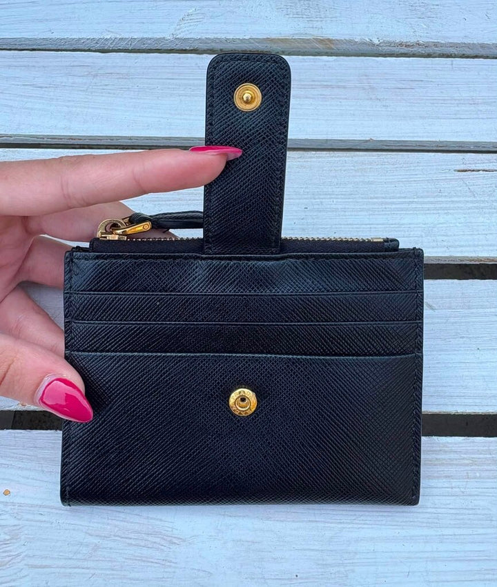 Prada Saffiano Leather Card Holder