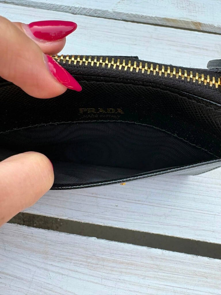 Prada Saffiano Leather Card Holder