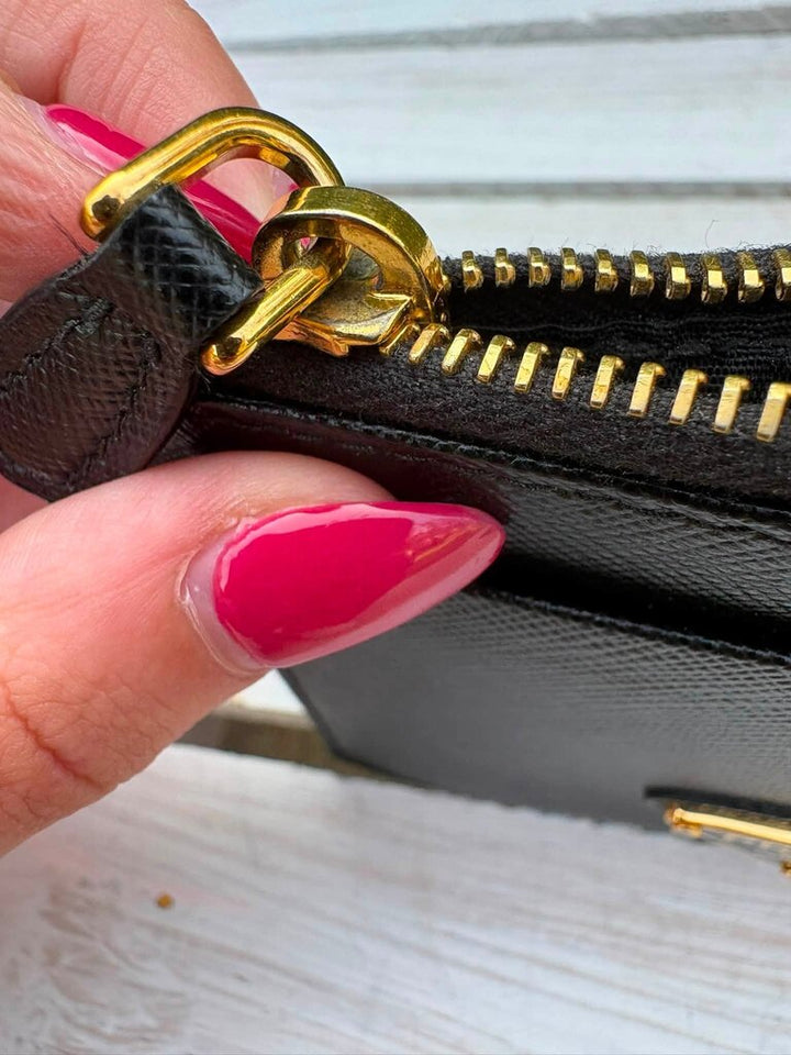 Prada Saffiano Leather Card Holder