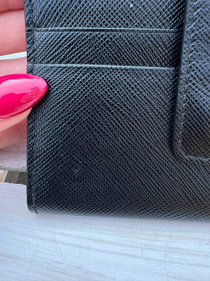 Prada Saffiano Leather Card Holder