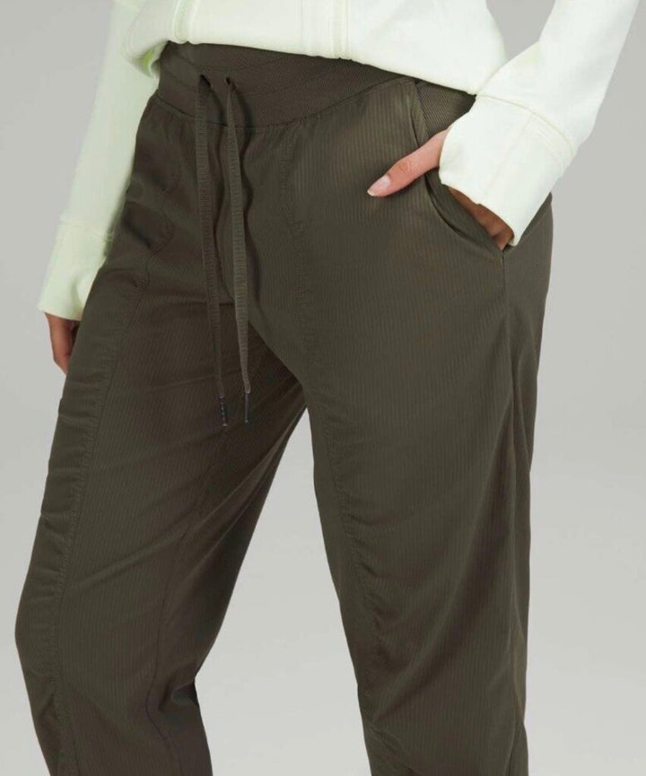 Lululemon Dance Studio Jogger Pants In Army Green - Size 4