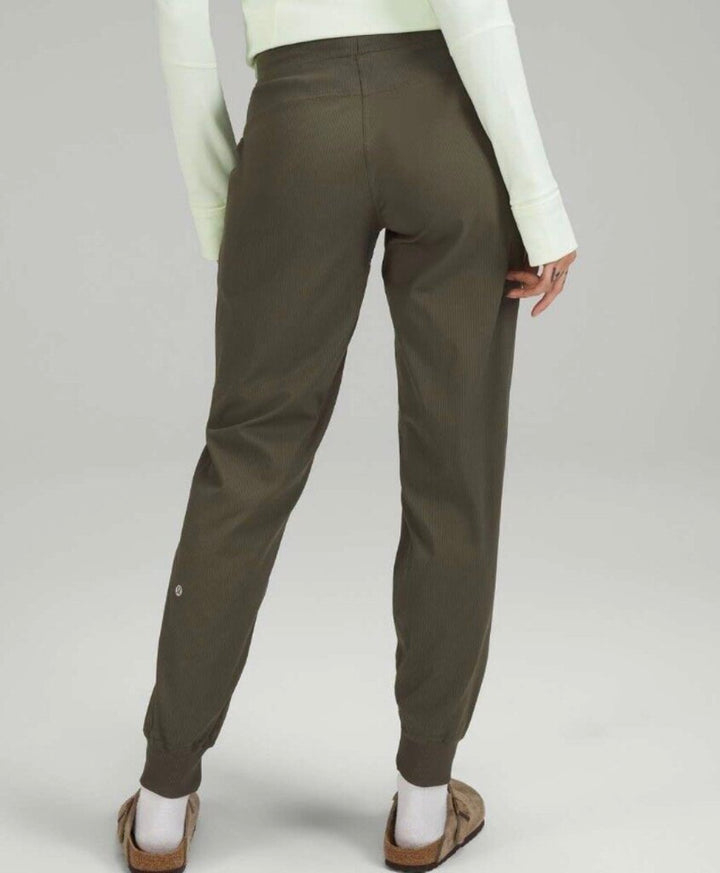 Lululemon Dance Studio Jogger Pants In Army Green - Size 4