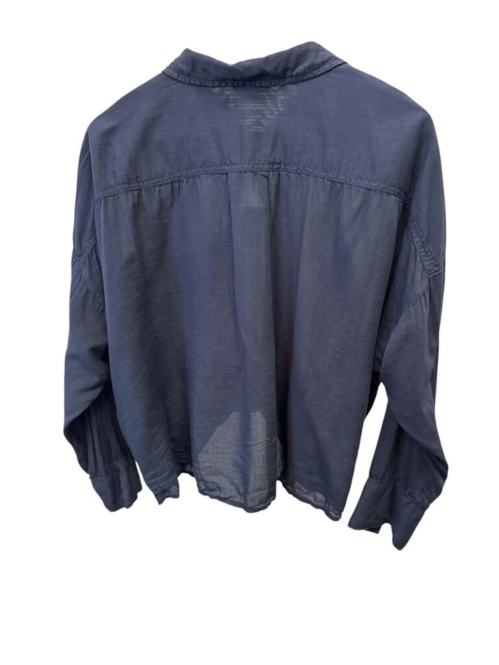 NWT Pilcro Twist-Front Buttondown Top - Size Medium