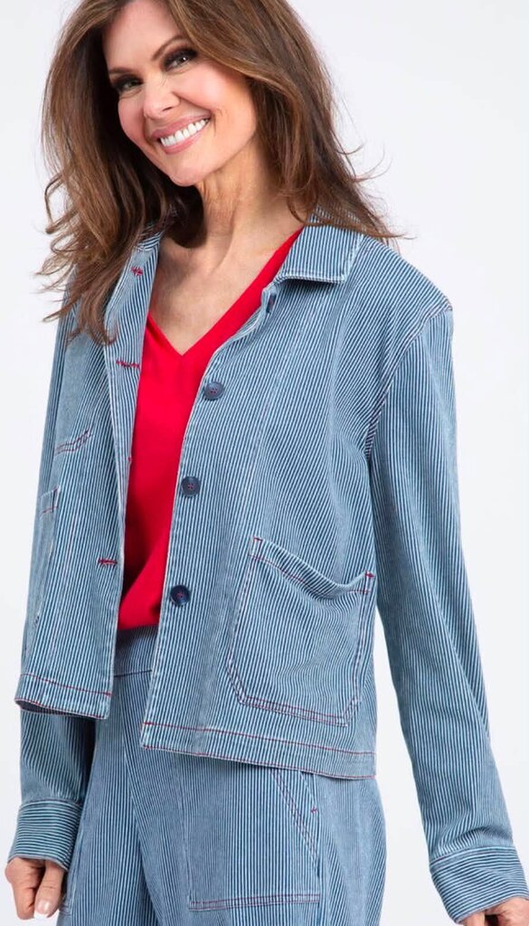 Tribal Button-Up Jacket - Size Large (Retails For $119)
