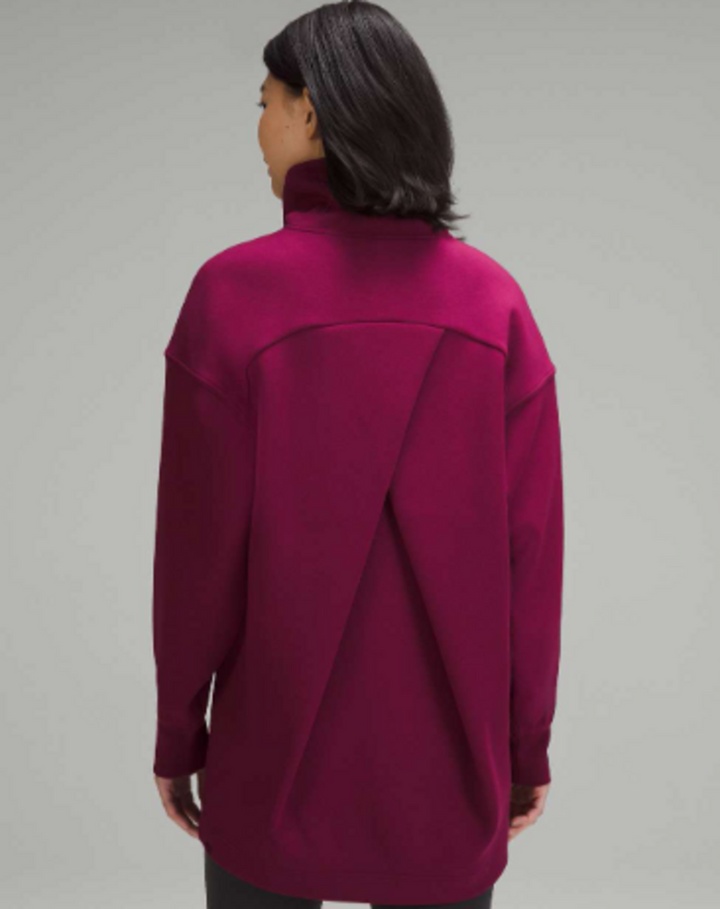 Lululemon Modal-Blend Turtleneck Tunic in Deep Luxe - Size 8 (Retails for $128)