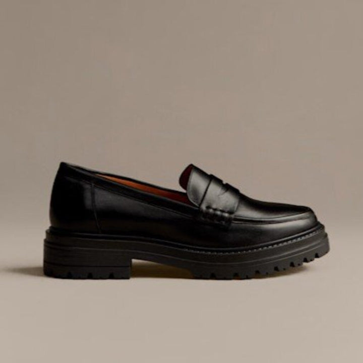 Sezane Albane Loafers in Smooth Black - Size 41 (Retails for $230)