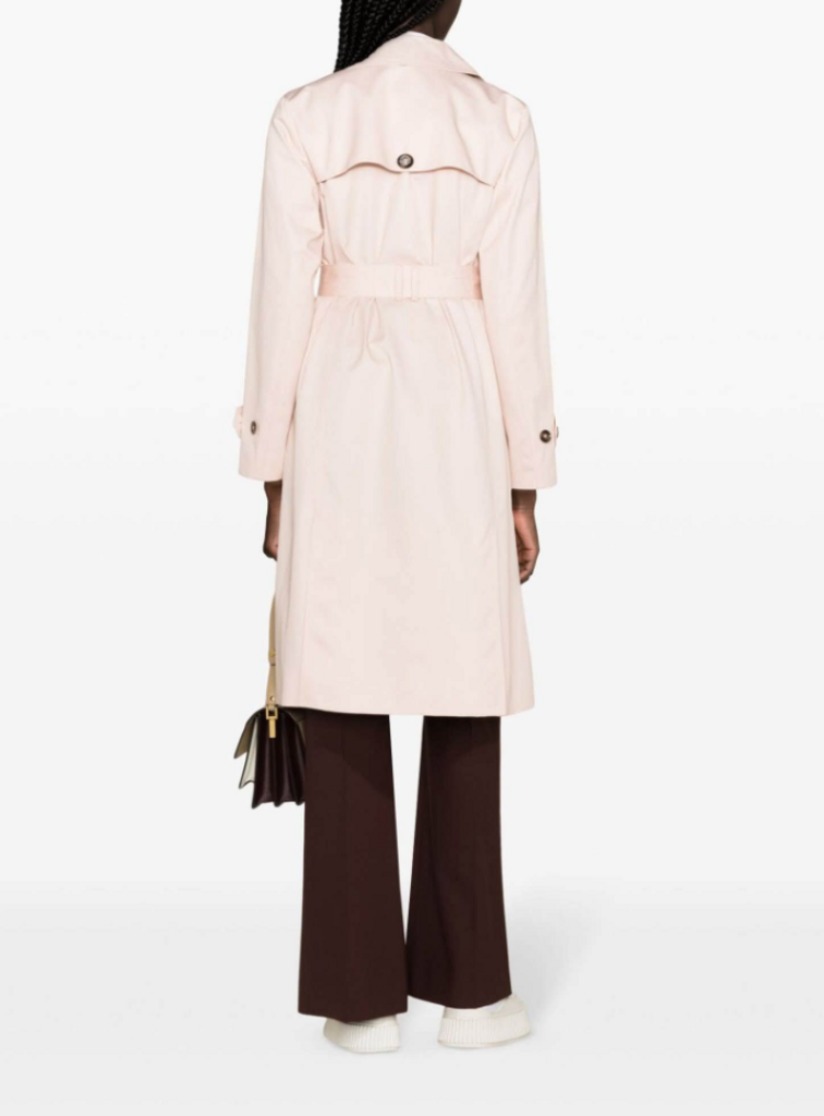 Barbour Greta Showerproof Trench Coat - Size 6 (Retails for $400)