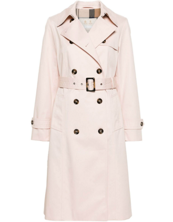 Barbour Greta Showerproof Trench Coat - Size 6 (Retails for $400)