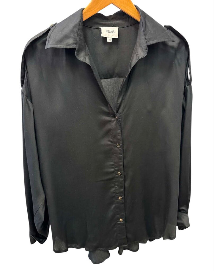 Belair Crillon Button Down Top - Size T2 Medium
