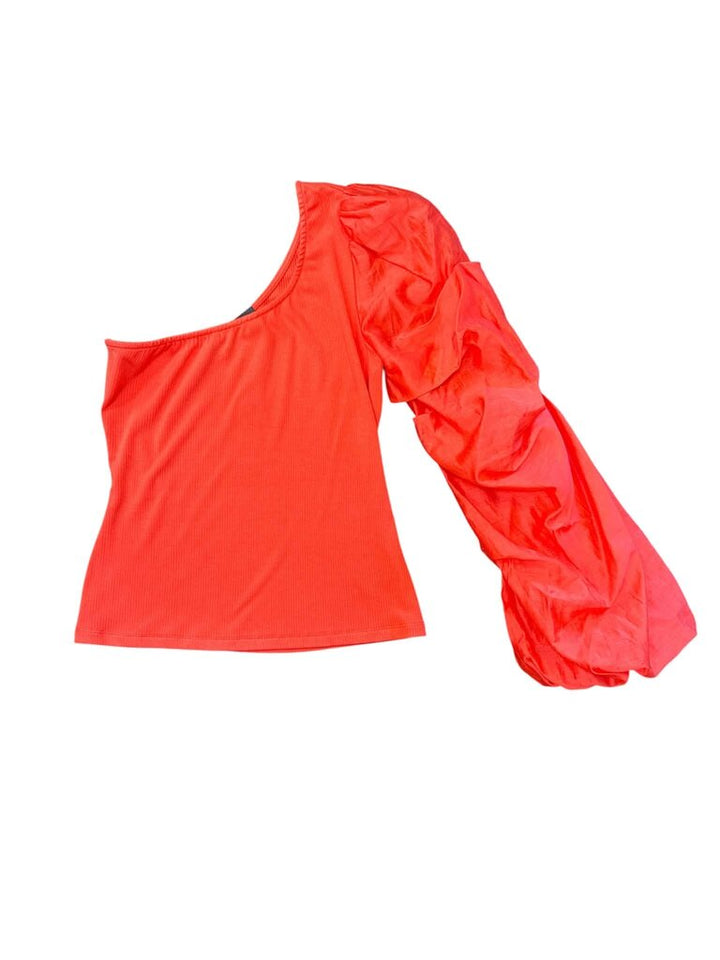 Anthropologie Sunday In Brooklyn Ruffled One Shoulder Top NWT - Size Medium