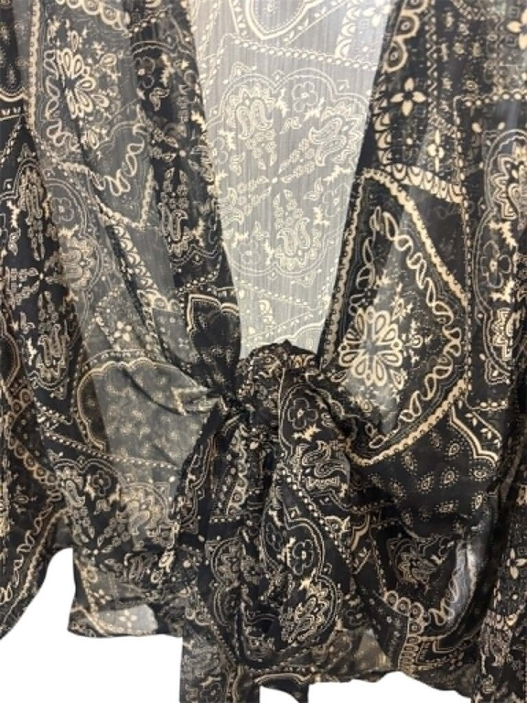 Free People Golden Hour Front Tie Top- One Size