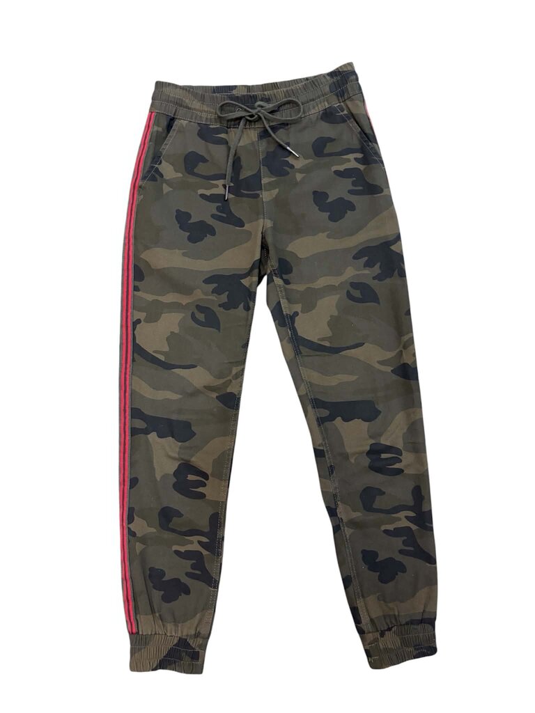 Aqua Camouflage Drawstring Pants- Size XS