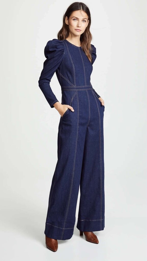 Ulla Johnson Dawn Denim Jumpsuit - Size 2