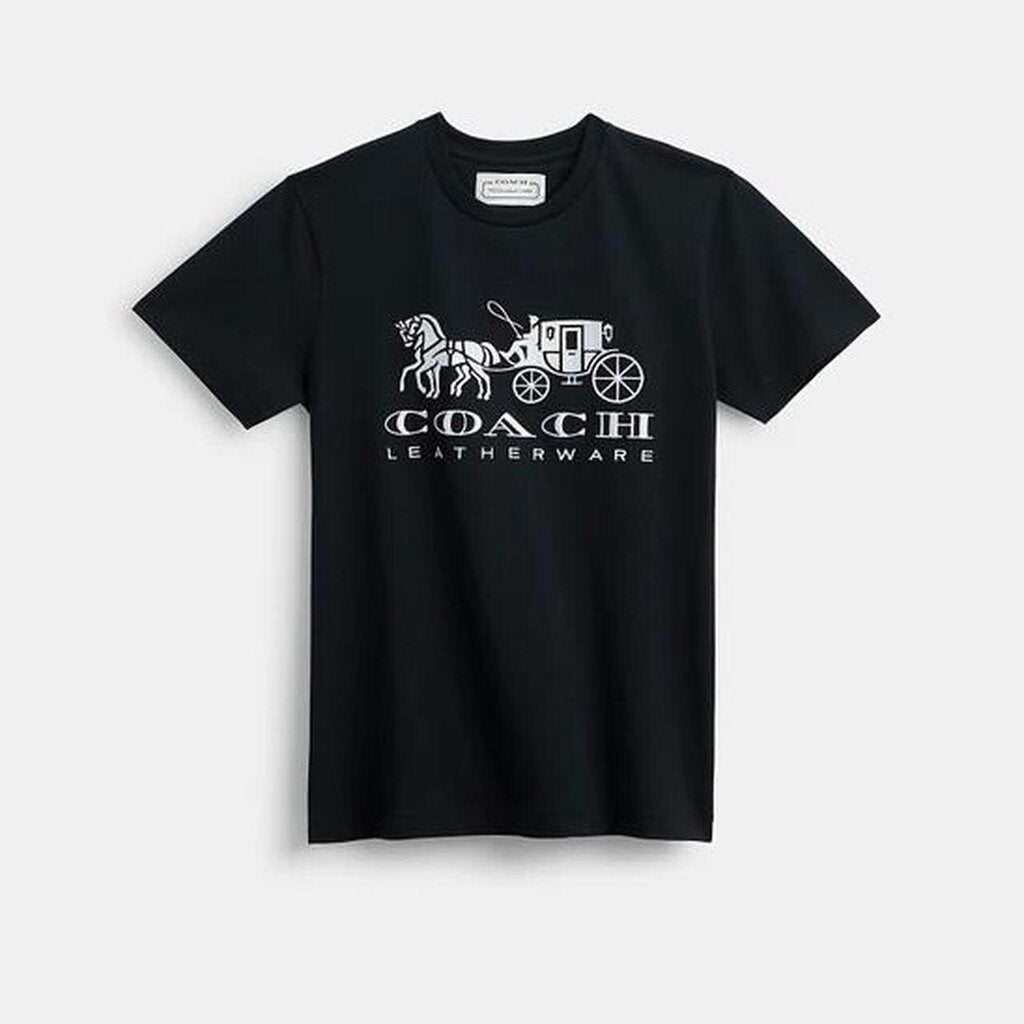 Coach Evergreen Horse and Carriage T-Shirt - Size XL