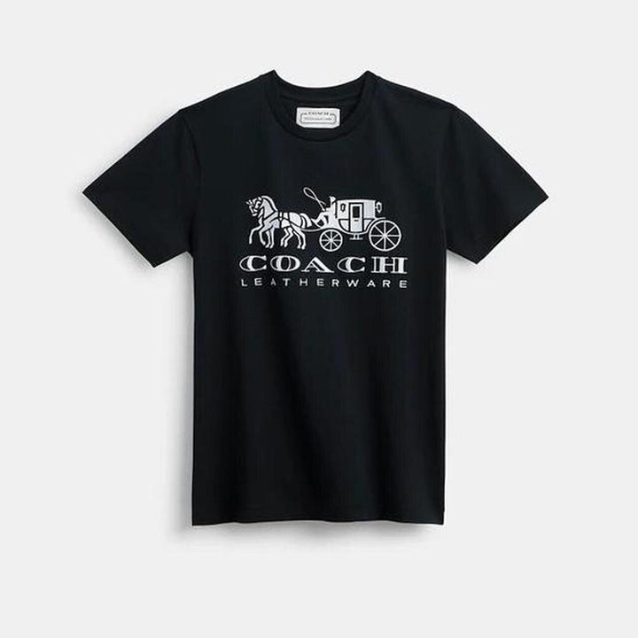 Coach Evergreen Horse and Carriage T-Shirt - Size XL