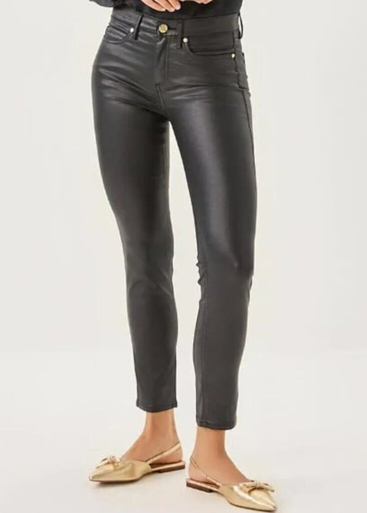 Lilly Pulitzer Faux Leather Skinny Pants - Size 10