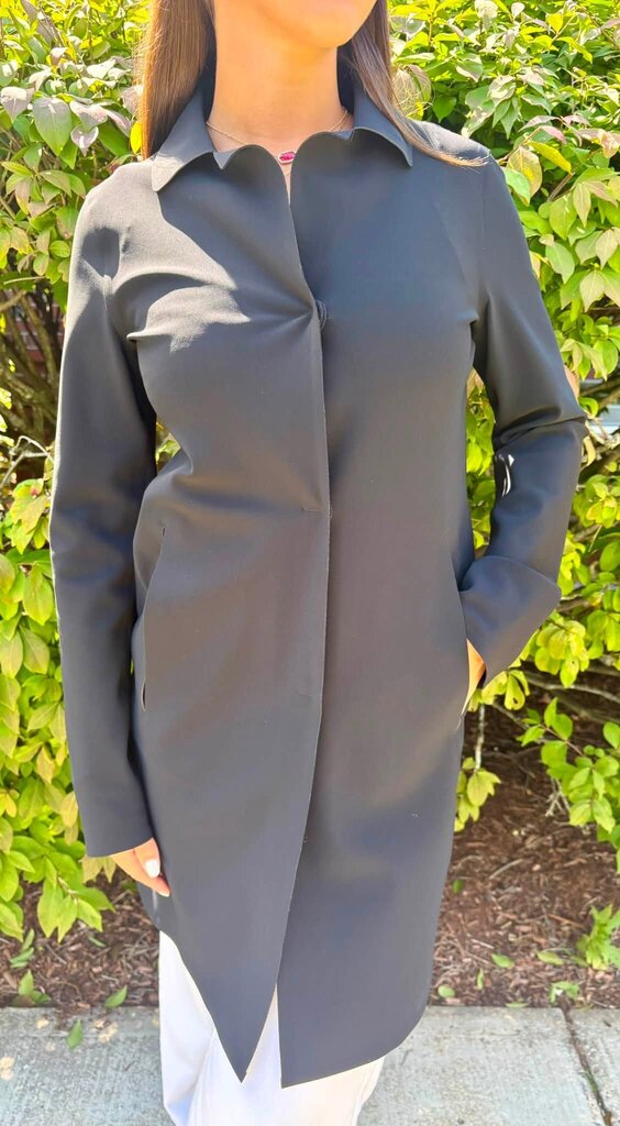 Herno Plain Car Coat - Size 38 (Retails for $844)
