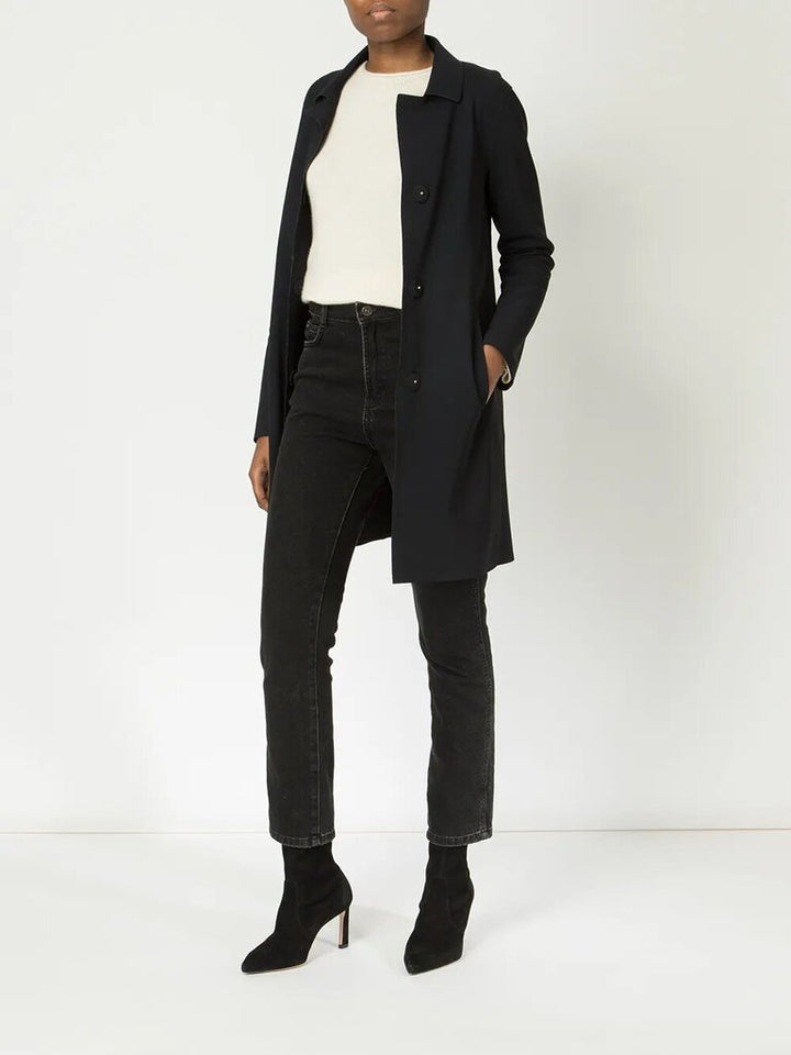 Herno Plain Car Coat - Size 38 (Retails for $844)