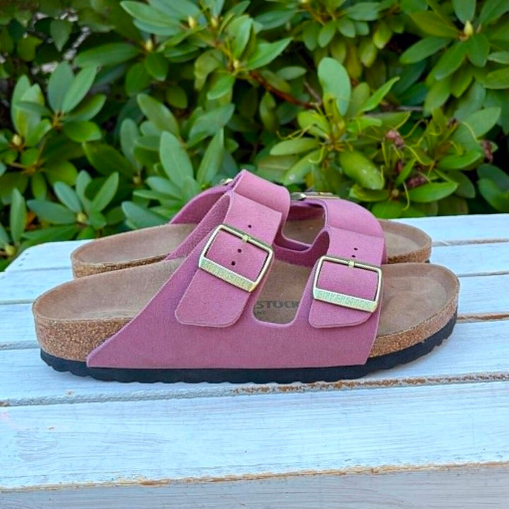 Birkenstock Arizona Synthetik Sandals in Berry Crush - Size 38
