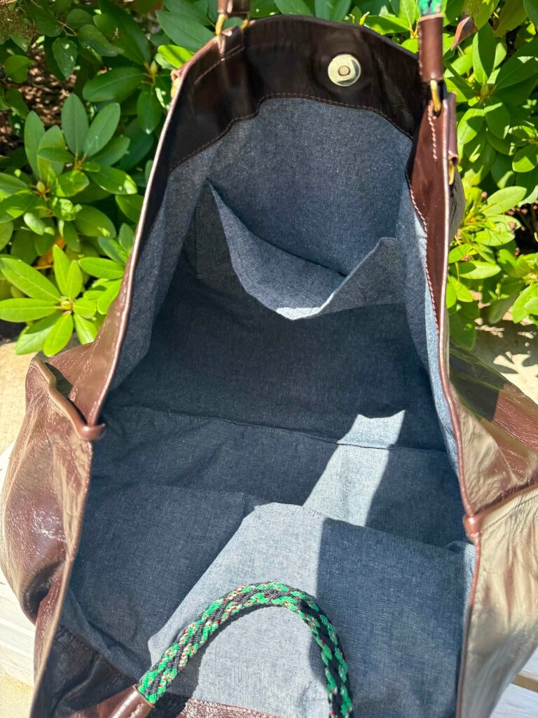Clare V Grande Bateau Leather Tote (Retails For $545)