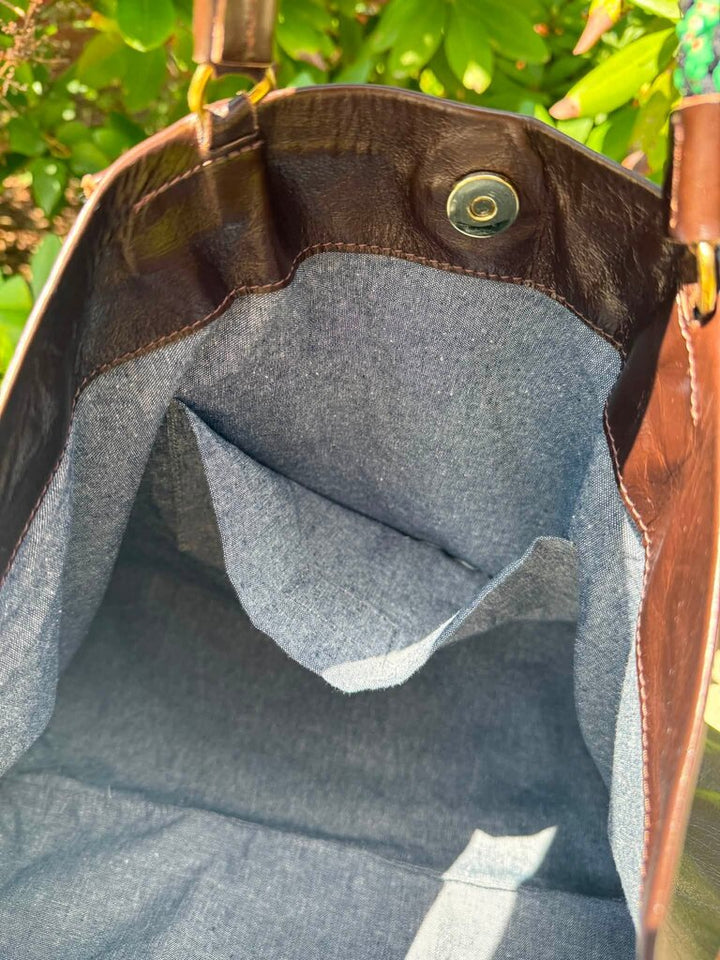 Clare V Grande Bateau Leather Tote (Retails For $545)