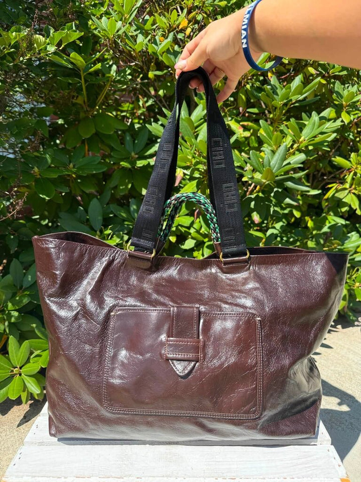 Clare V Grande Bateau Leather Tote (Retails For $545)
