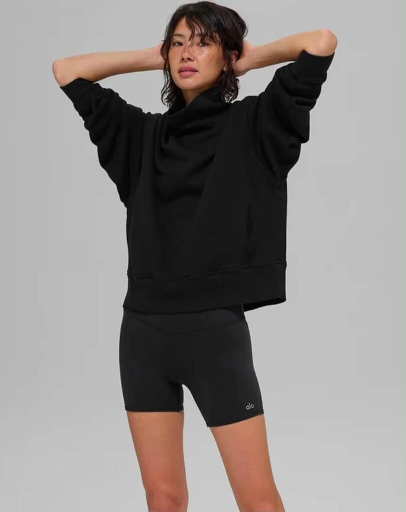 Alo Hazy Mock Neck Pullover - Size M/L (Retails For $138)