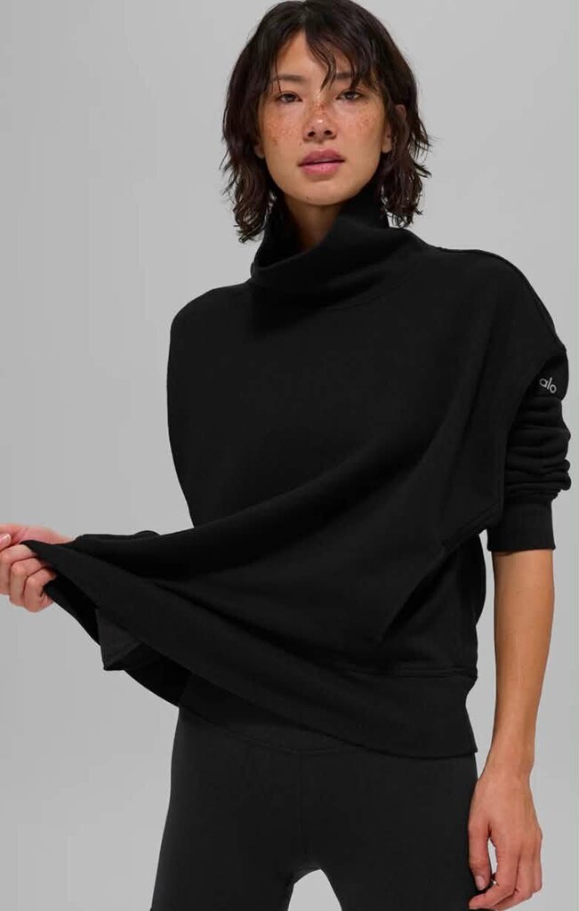 Alo Hazy Mock Neck Pullover - Size M/L (Retails For $138)