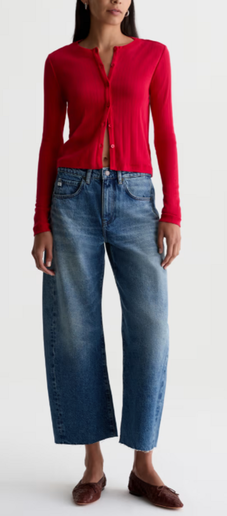 AG Hattie Crop Jean- Size 25 (Retailing for $255)