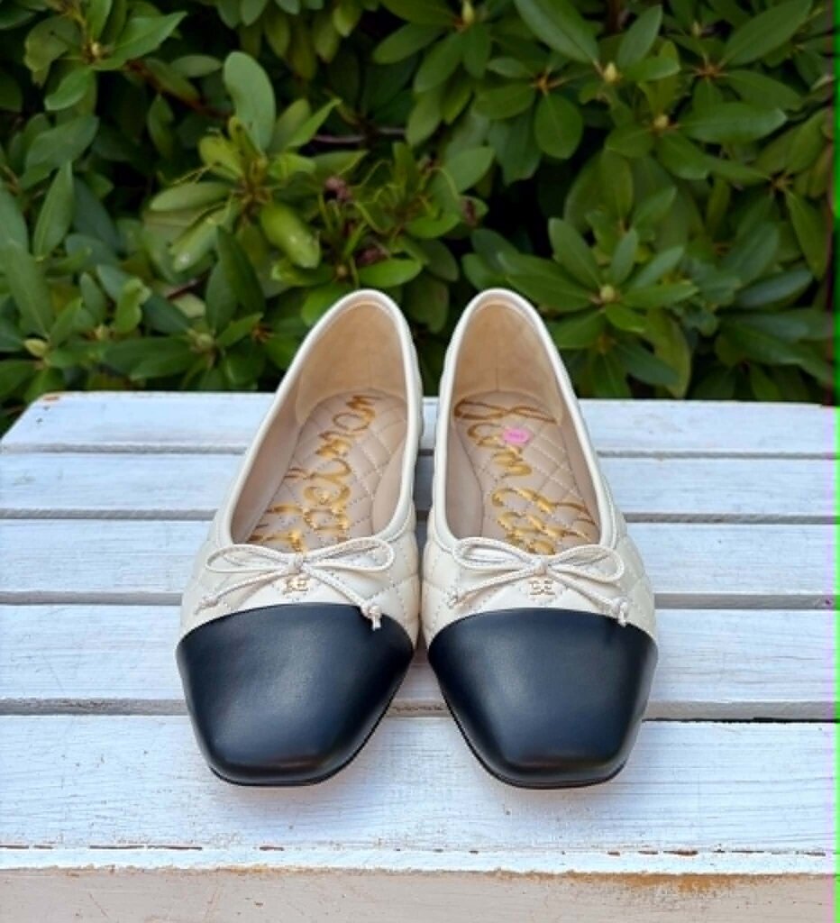 Sam Edelman Marilyn Cap Toe Ballet Flats - Size 8