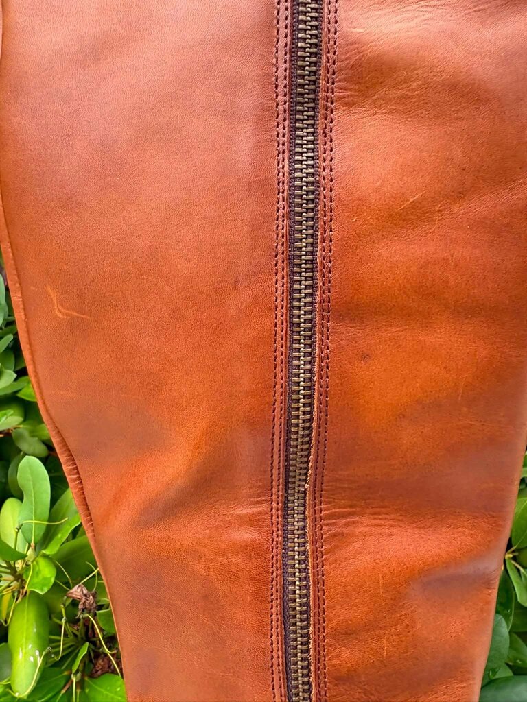 Frye Carson Indiana Leather Boots - Size 9