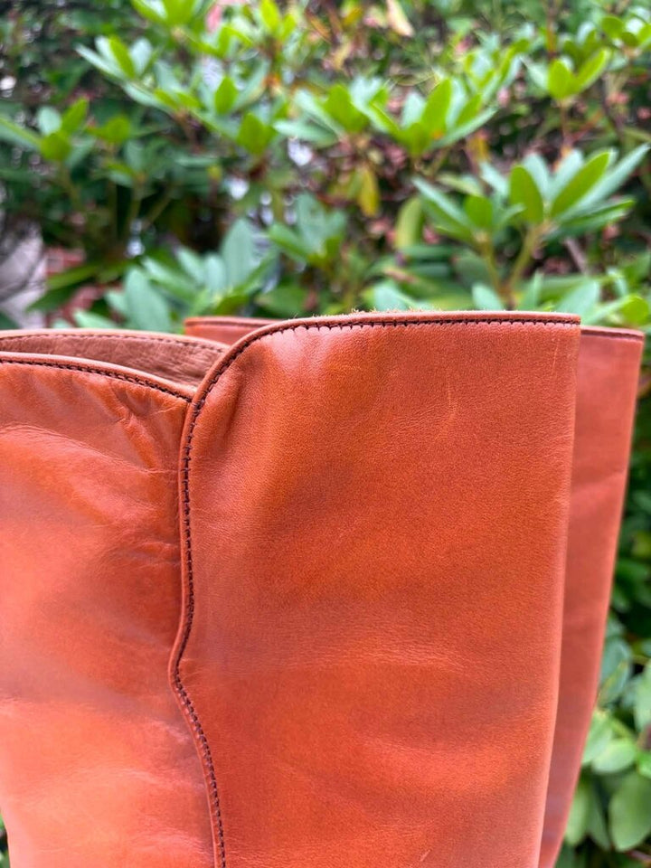 Frye Carson Indiana Leather Boots - Size 9