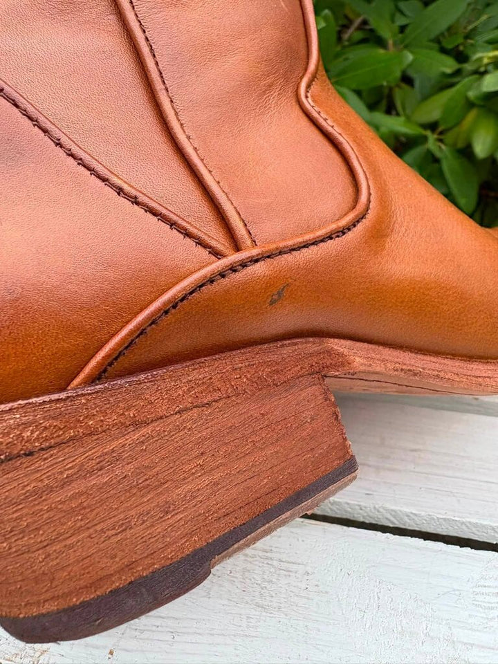 Frye Carson Indiana Leather Boots - Size 9
