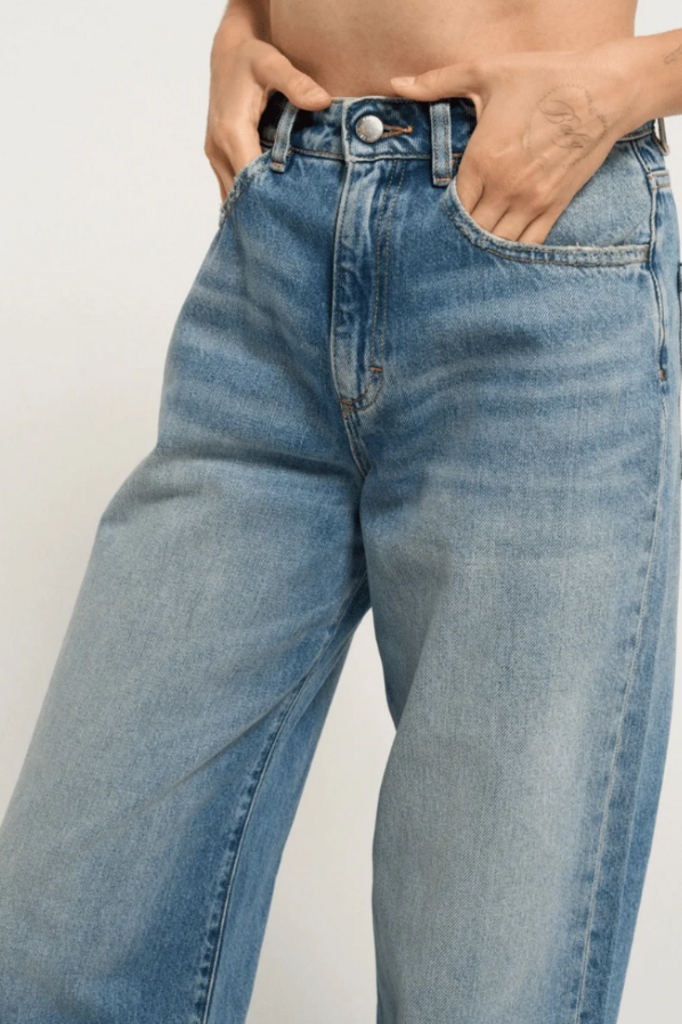 Icon Denim Kiki Jeans in Smoke Blue - Size 27 (Retails for $220)
