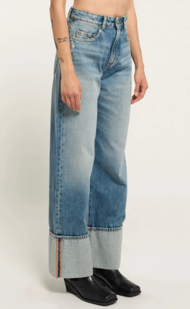 Icon Denim Kiki Jeans in Smoke Blue - Size 27 (Retails for $220)