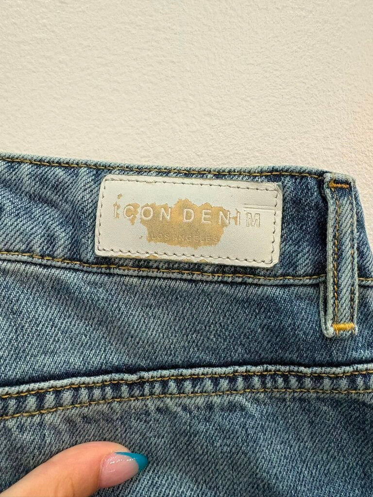 Icon Denim Kiki Jeans in Smoke Blue - Size 27 (Retails for $220)