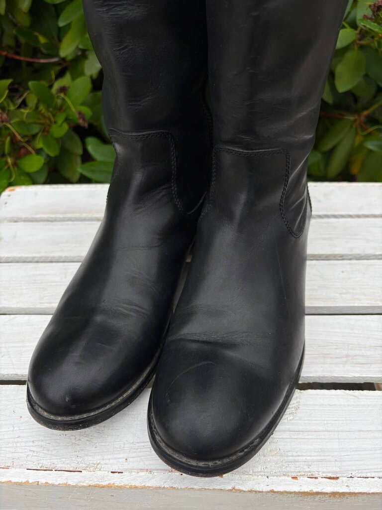 Frye Molly Button Tall Riding Boots - Size 8