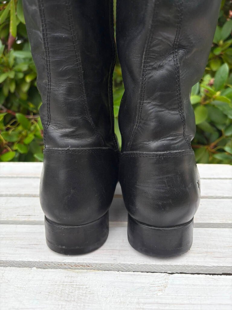 Frye Molly Button Tall Riding Boots - Size 8