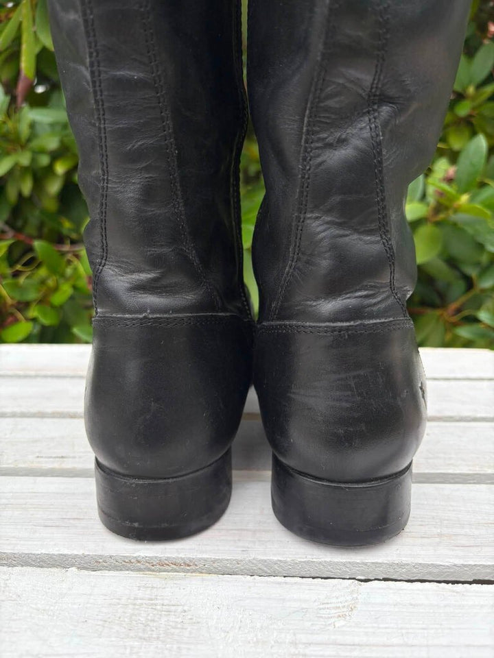 Frye Molly Button Tall Riding Boots - Size 8
