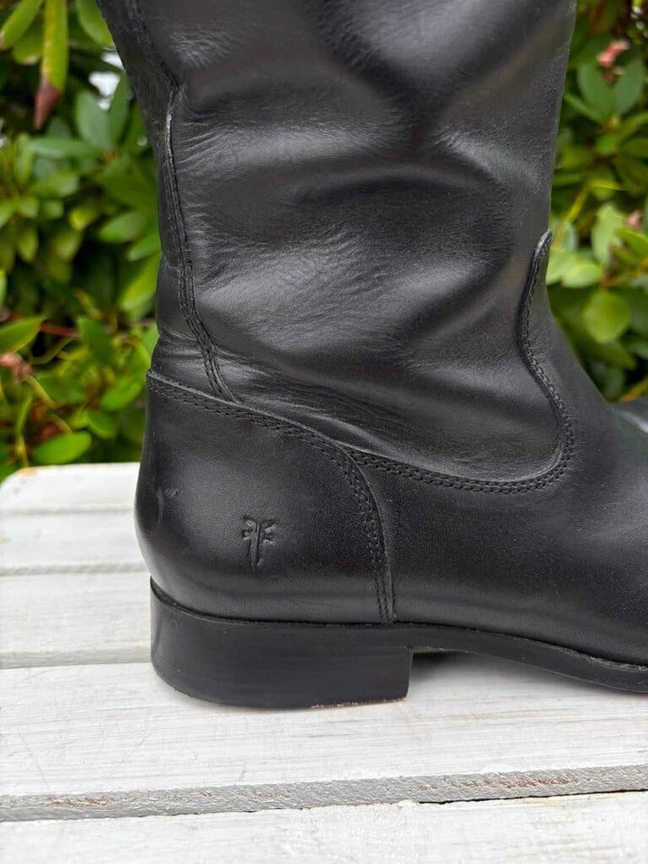Frye Molly Button Tall Riding Boots - Size 8
