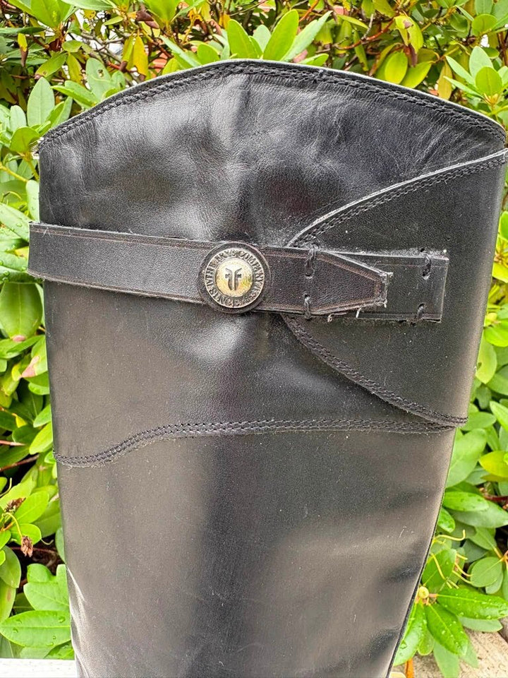 Frye Molly Button Tall Riding Boots - Size 8