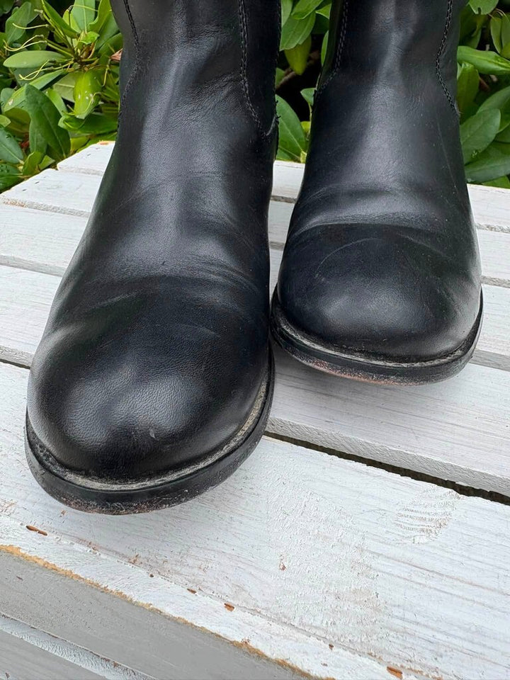 Frye Molly Button Tall Riding Boots - Size 8