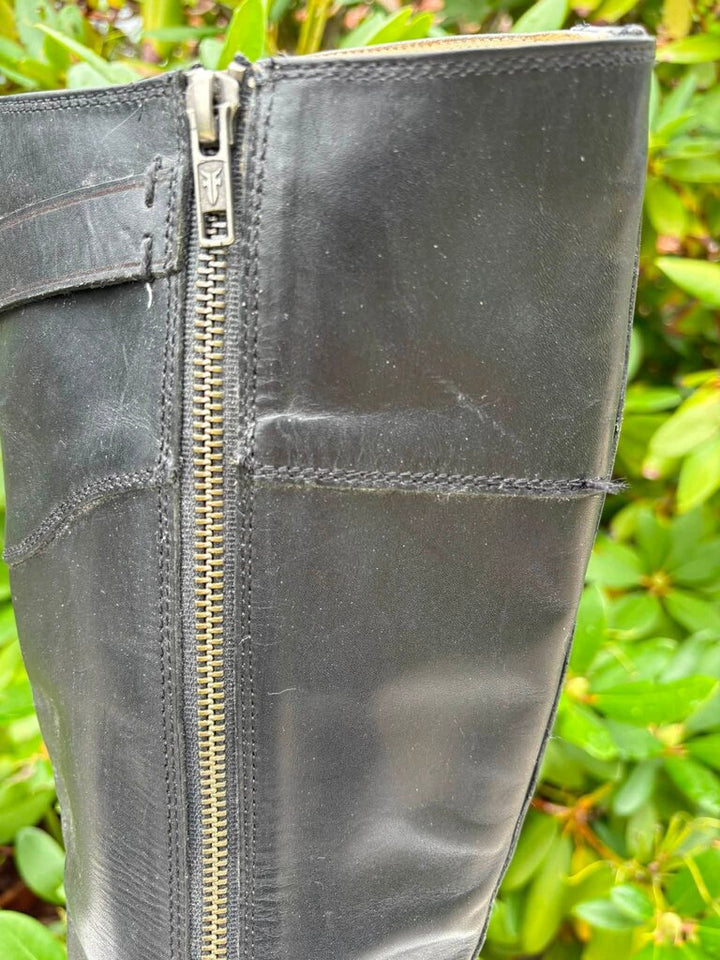 Frye Molly Button Tall Riding Boots - Size 8